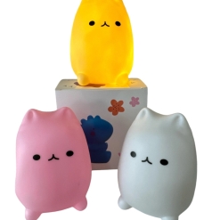 LUZ DE NOCHE GATITO - A PILAS