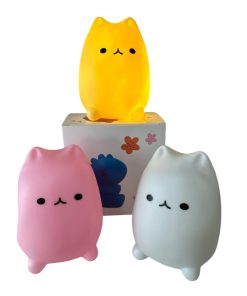 LUZ DE NOCHE GATITO - A PILAS