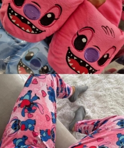 COMBO STITCH ROSA PANTS + PANTUFLAS STITCH