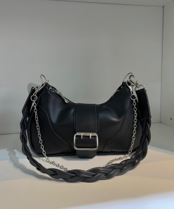 MINI BAGS - CARTERA GIULIANA - MINI CARTERA NEGRA  - CARTERAS