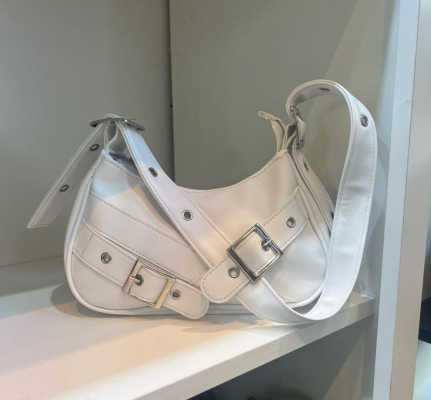 MINI BAGS - CARTERA TAMARA- MINI CARTERA BLANCA - CARTERAS