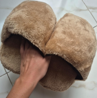 PANTUFLONES - PANTUFLAS BEIGE