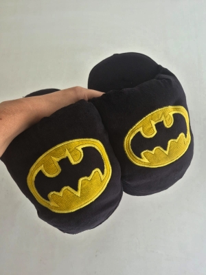 PANTUFLONES - PANTUFLAS BATMAN