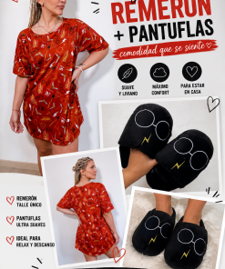 COMBO HARRY POTTER - REMERON + PANTUFLAS