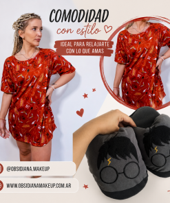 COMBO HARRY POTTER - REMERON + PANTUFLAS