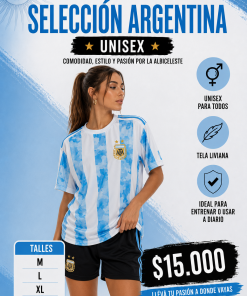 Alternative view of CONJUNTO CAMISETA + SHORT ARGENTINA - PROMO
