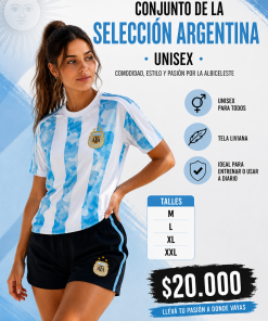 Alternative view of CONJUNTO CAMISETA + SHORT ARGENTINA - PROMO