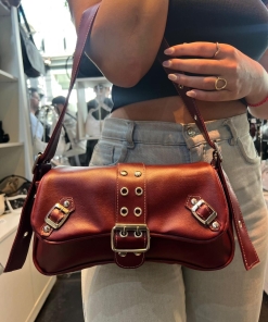 Alternative view of MINI BAGS - CARTERA OLIVIA - MINI CARTERA BORDO  - CARTERAS