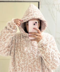 BUZO POLAR - ANIMAL PRINT - TALLE UNICO