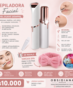 COMBO FACIAL - DEPILADORA + VINCHA SPA DE REGALO