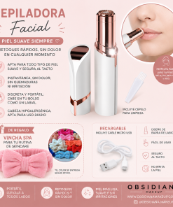 Alternative view of COMBO FACIAL - DEPILADORA + VINCHA SPA DE REGALO