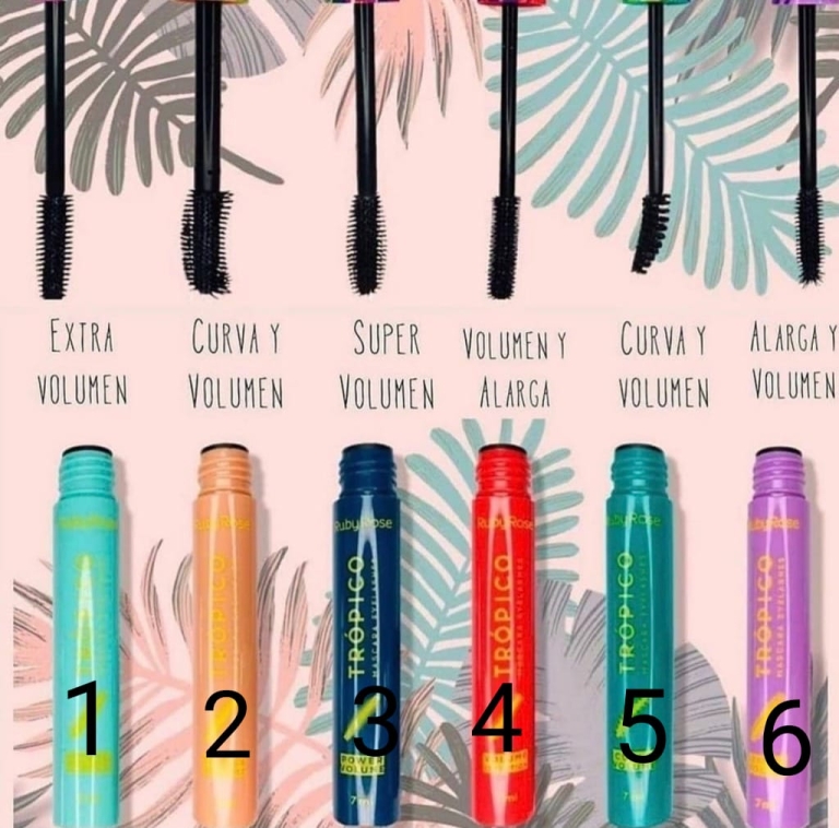 COMBO DE MAQUILLAJE - BASICOS - BROCHAS + GLOSS + RIMEL - Imagen 2