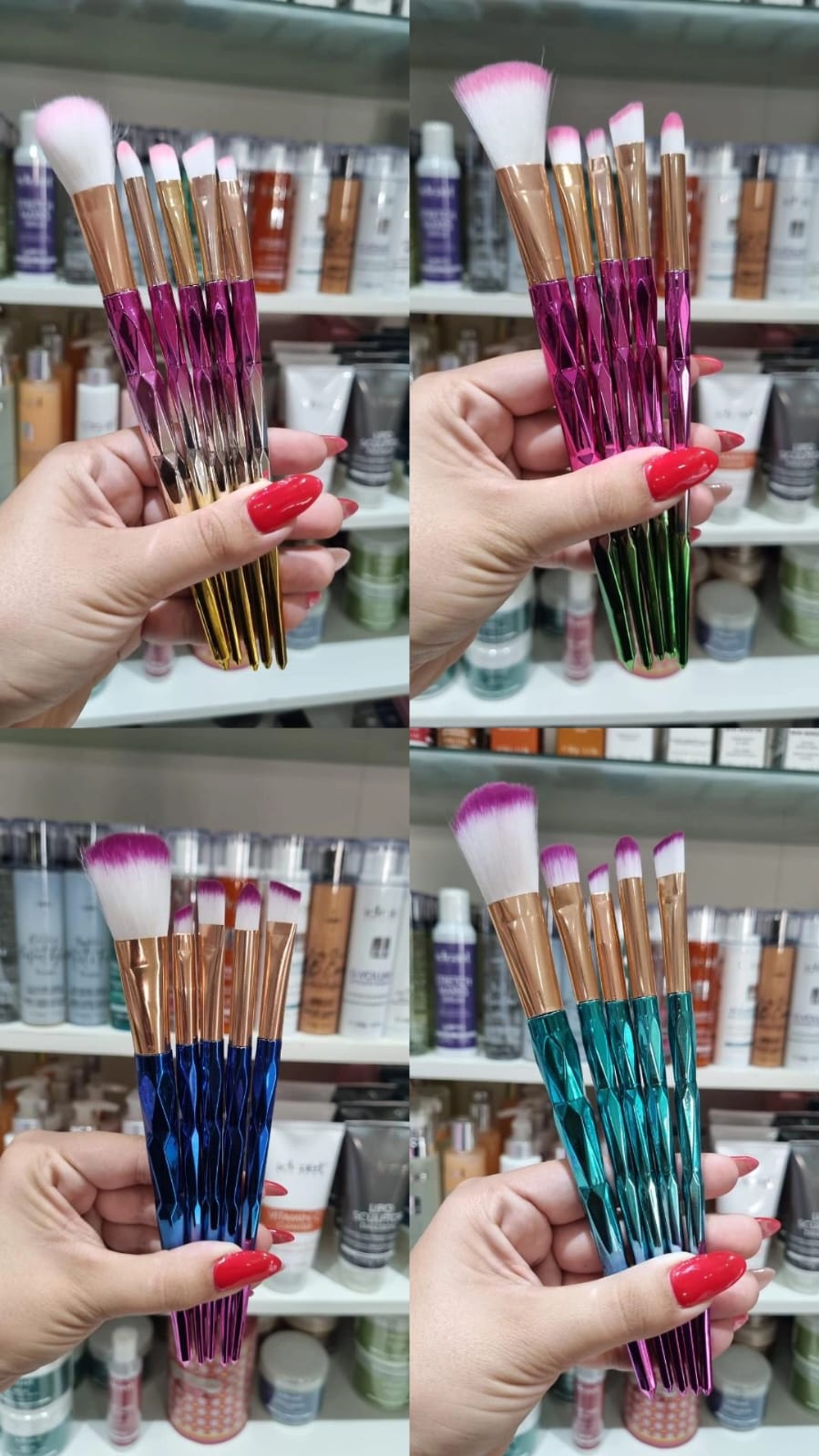 COMBO DE MAQUILLAJE - BASICOS - BROCHAS + GLOSS + RIMEL - Imagen 3