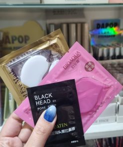 PACK X 3 MASCARILLAS - PARCHE DE LABIOS - PARCHES DE OJOS - BLACK MASK