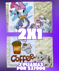 2x1 - LIQUIDACIÓN DE INVIERNO - PIJAMAS LARGOS MANGAS LARGAS