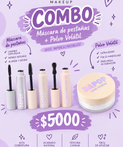POLVO VOLATIL DAPOP + RIMEL DAPOP