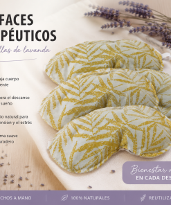 Alternative view of ANTIFACES TERAPEUTICOS CON SEMILLAS DE LAVANDA - ANTIFAZ