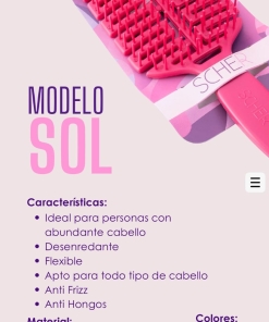 PEINE ANTI FRIZZ - MODELO SOL